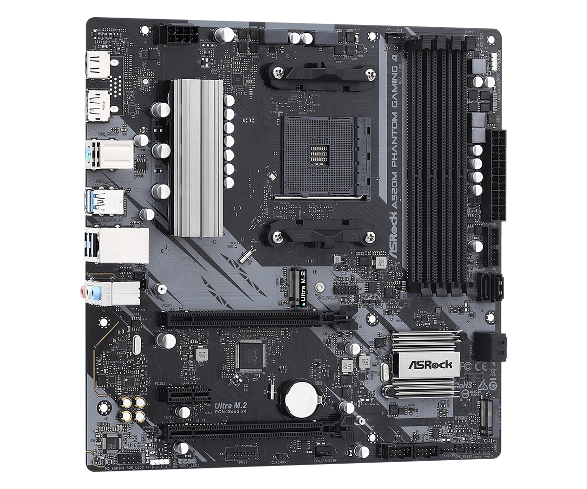 Asrock a520m phantom gaming 4 обзор